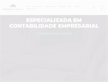 Tablet Screenshot of moreiracoelho.com